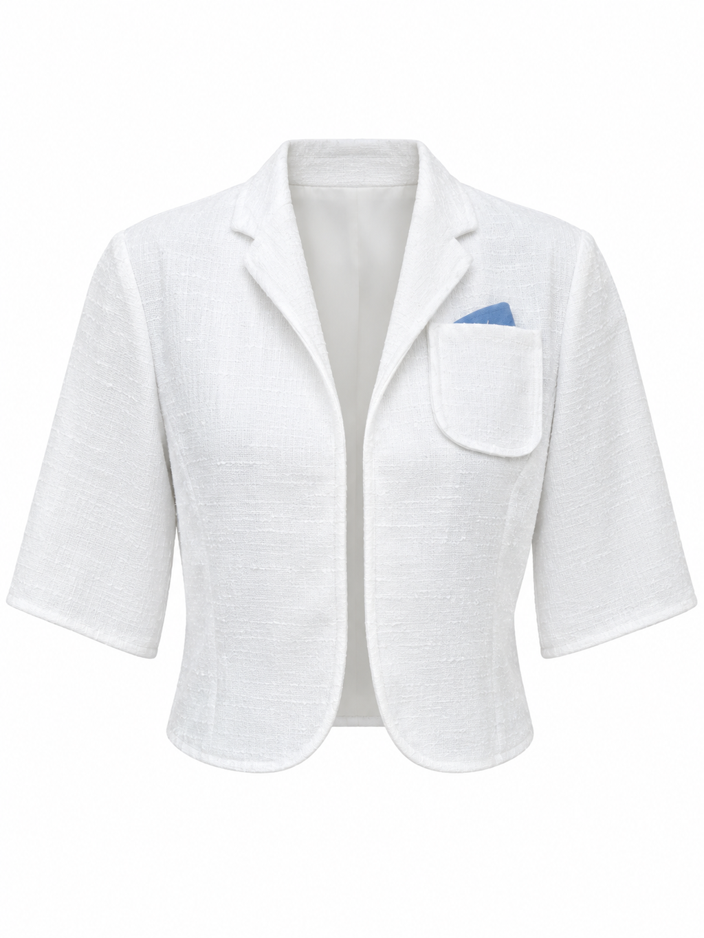 Vintage hvid blazer – str. 38