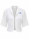 Vintage hvid blazer – str. 38