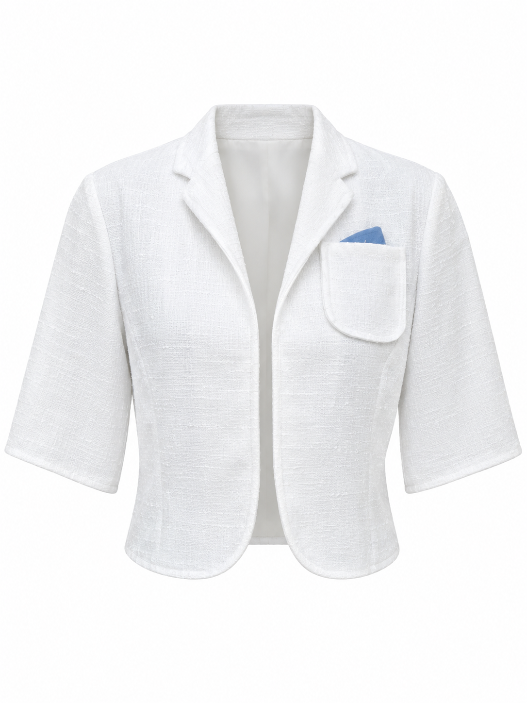 Vintage hvid blazer – str. 38