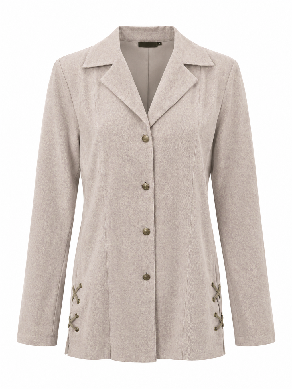 Vintage meleret blazer – str. 38