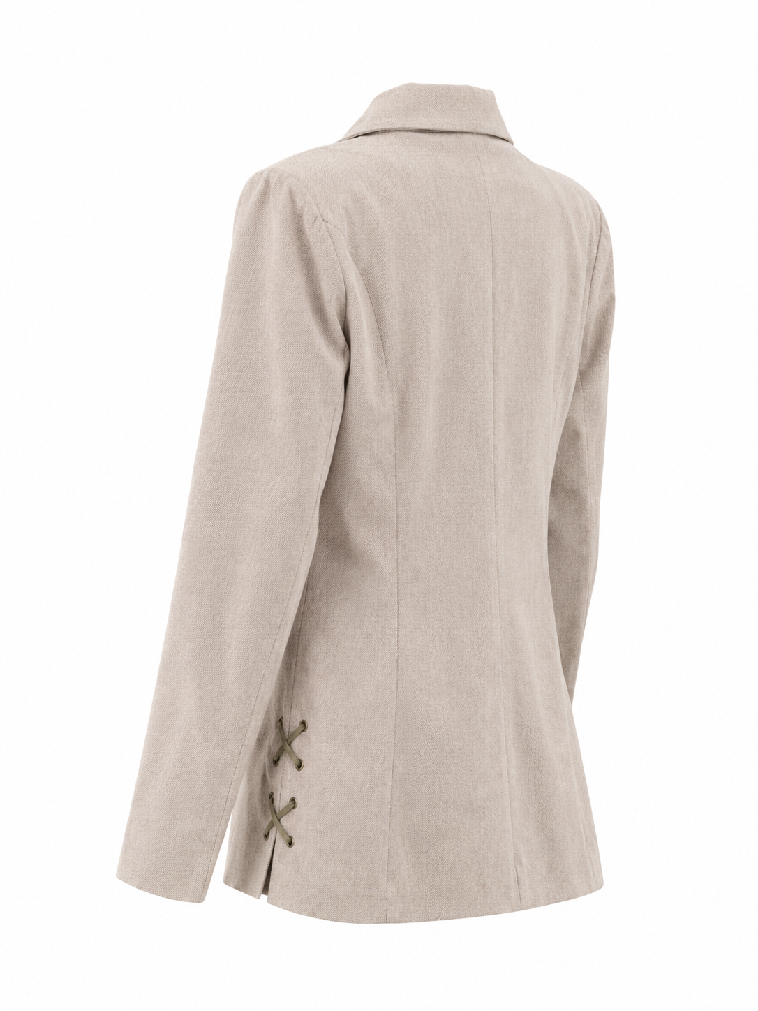 Vintage meleret blazer – str. 38