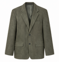 Vintage blazer fra 90’erne i støvet grøn