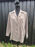 Vintage meleret blazer – str. 38