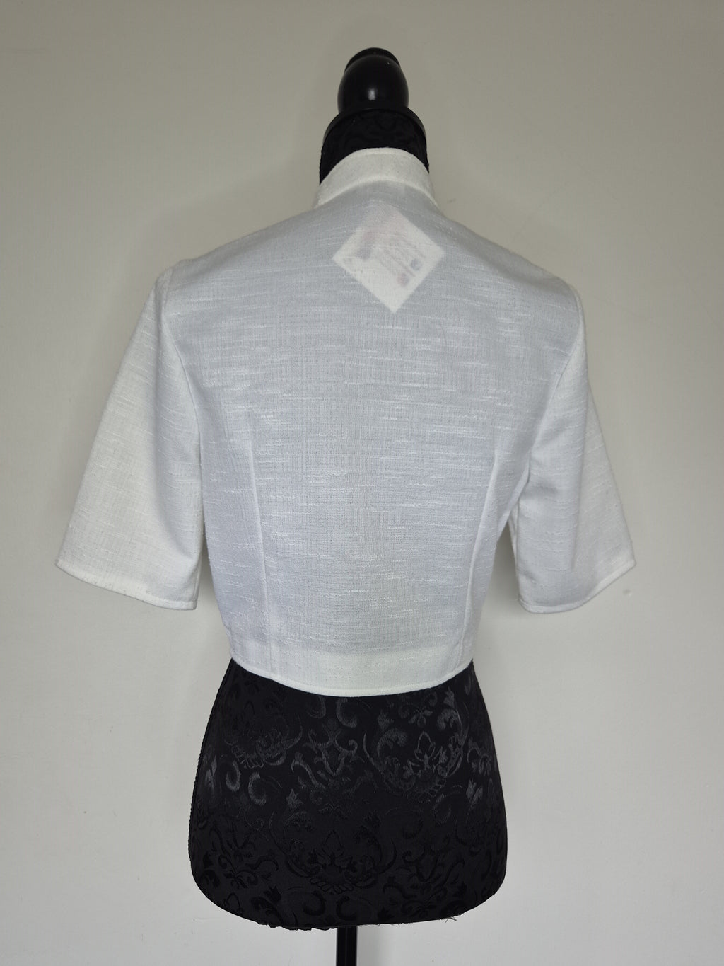 Vintage hvid blazer – str. 38