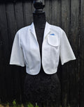 Vintage hvid blazer – str. 38
