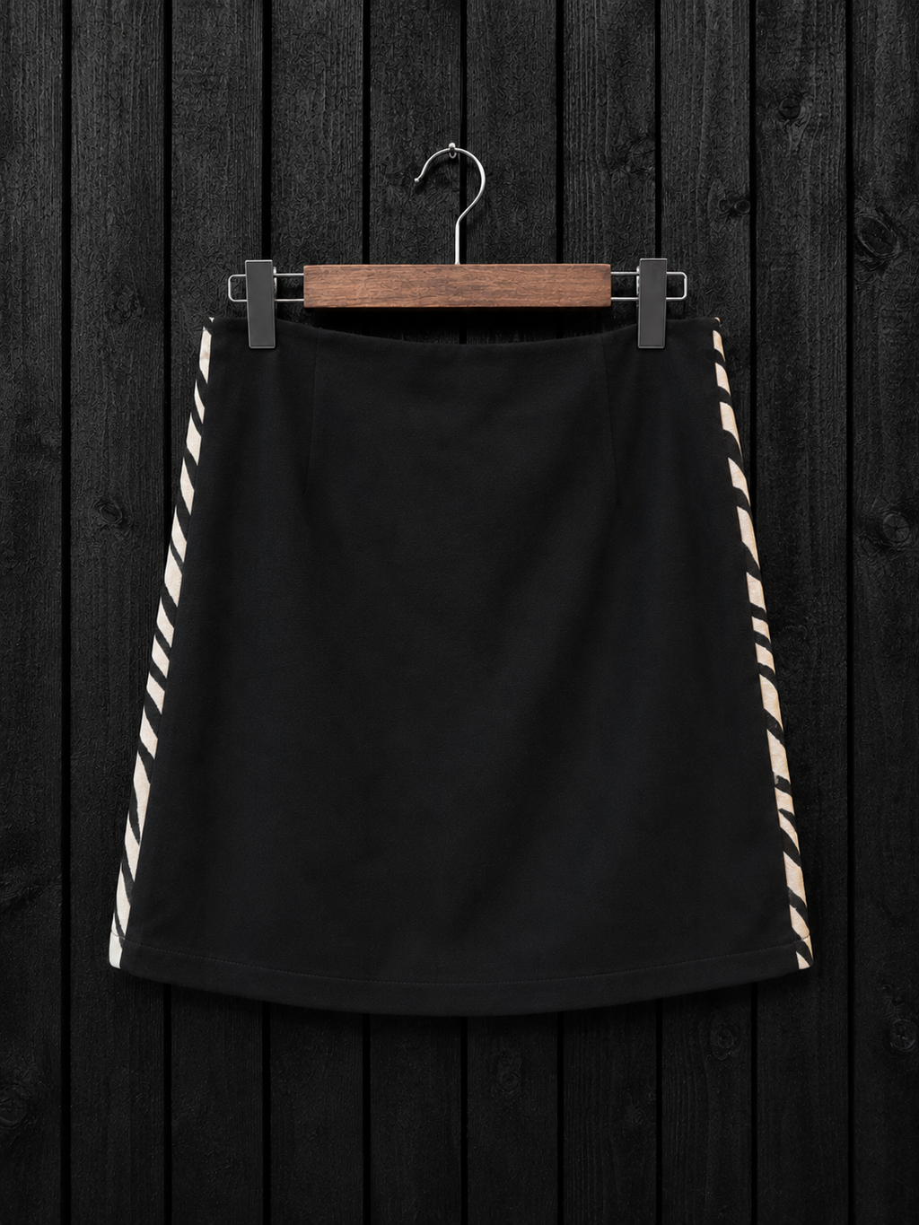 Zebra nederdel – str. M