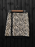 Zebra nederdel – str. M