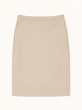 Elegant lys vintage nederdel- str 48