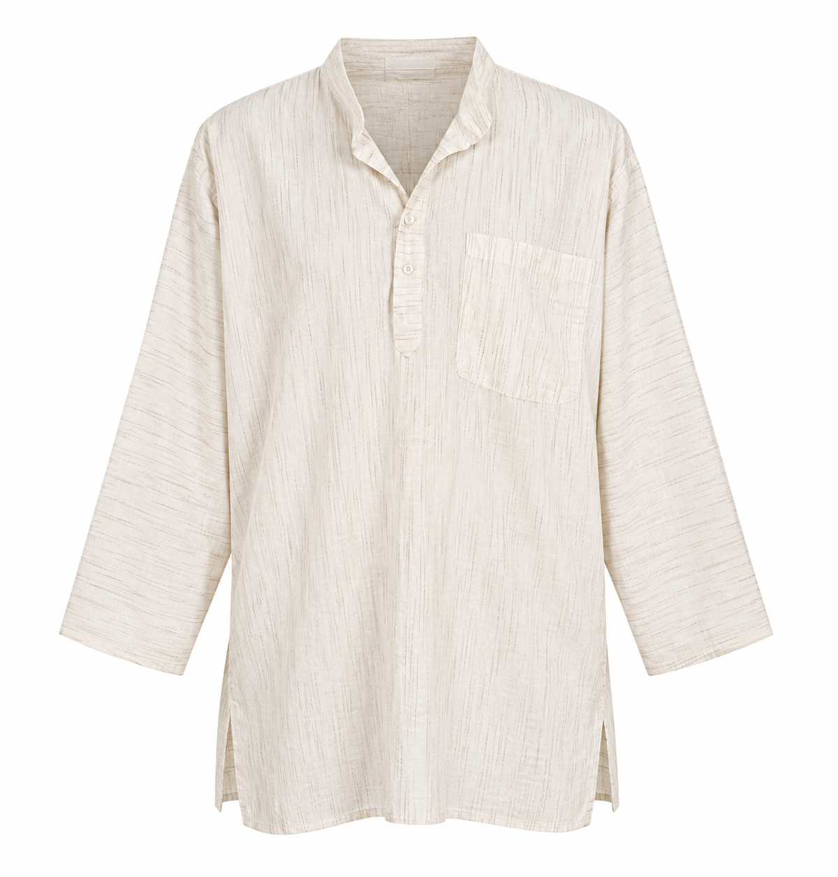 Vintage tunika fra 00’erne – off-white | Sydasiatisk inspireret