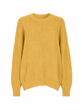 Gul vintage strik – XL