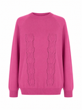Pink/lilla vintage strik – str. 46