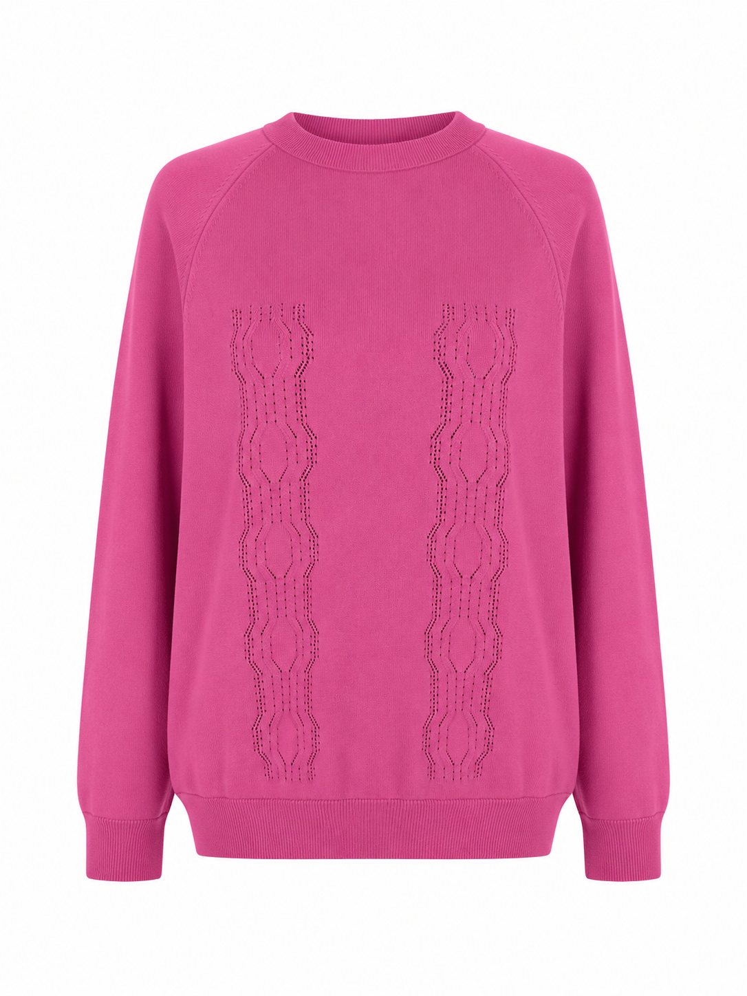 Pink/lilla vintage strik – str. 46