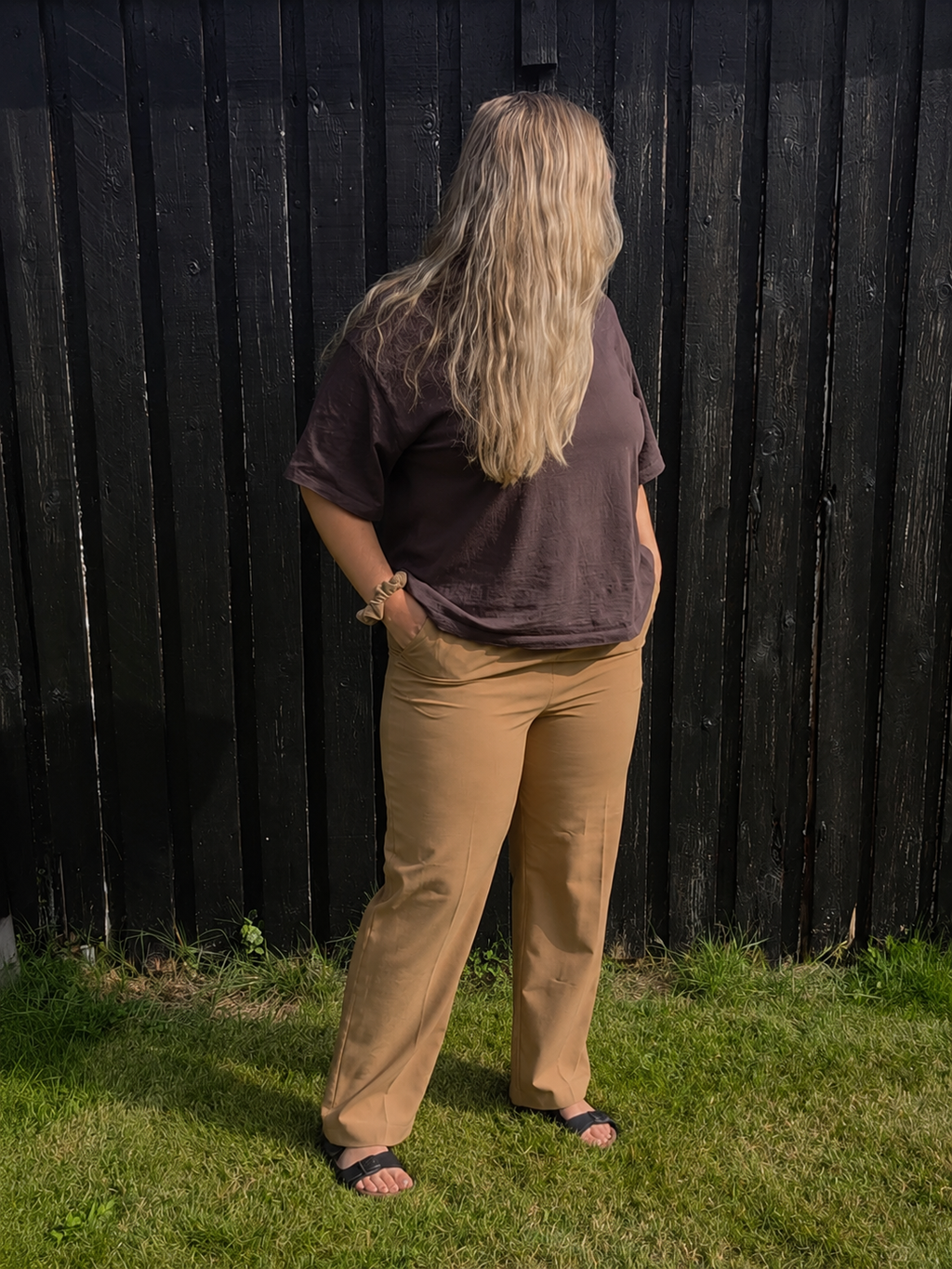 Brune/sandfarvede bukser